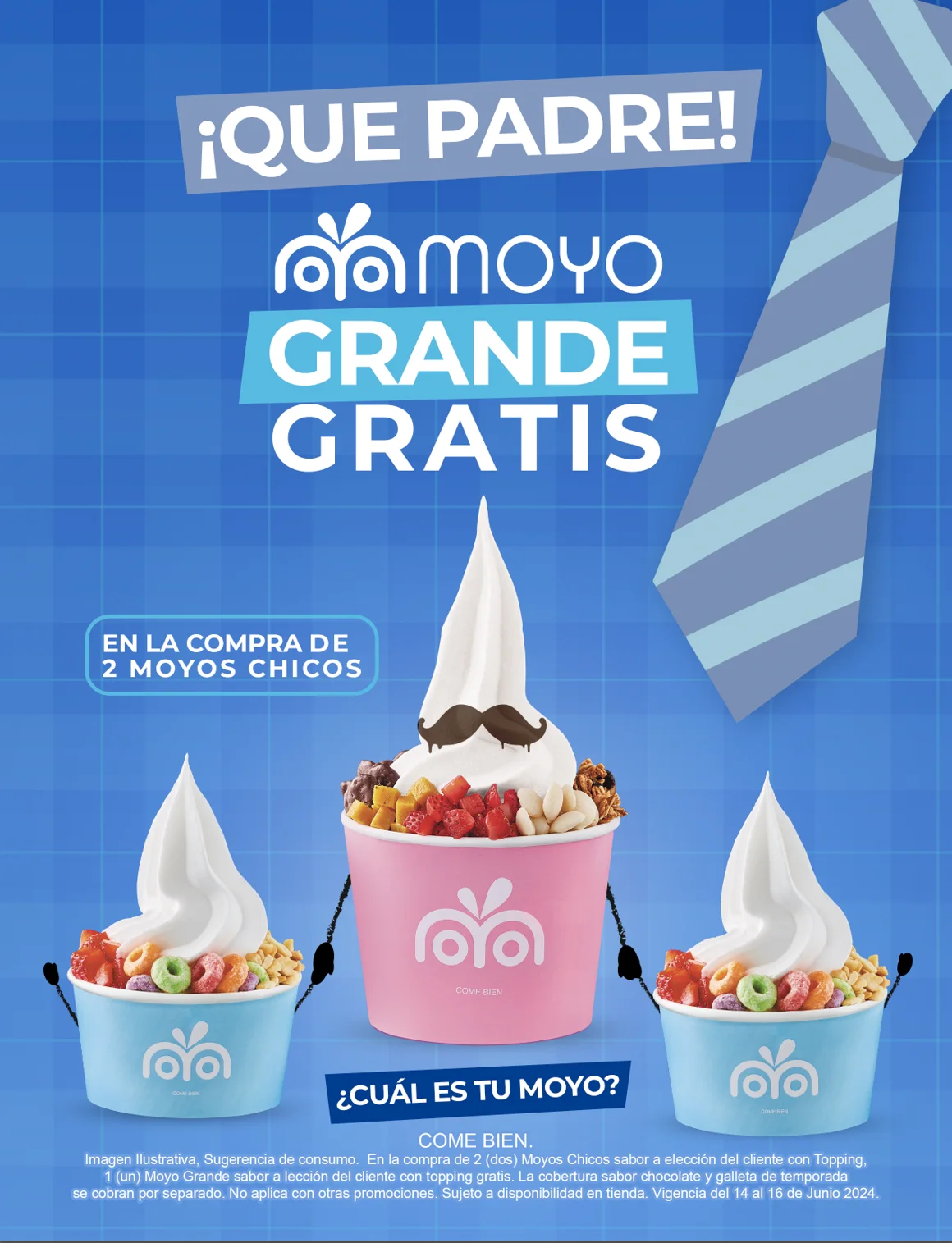 Moyo GRANDE GRATIS en el Día del Padre