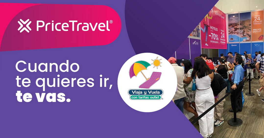 PriceTravel lanza grandes descuentos en el Outlet Viaja y Vuela 2025