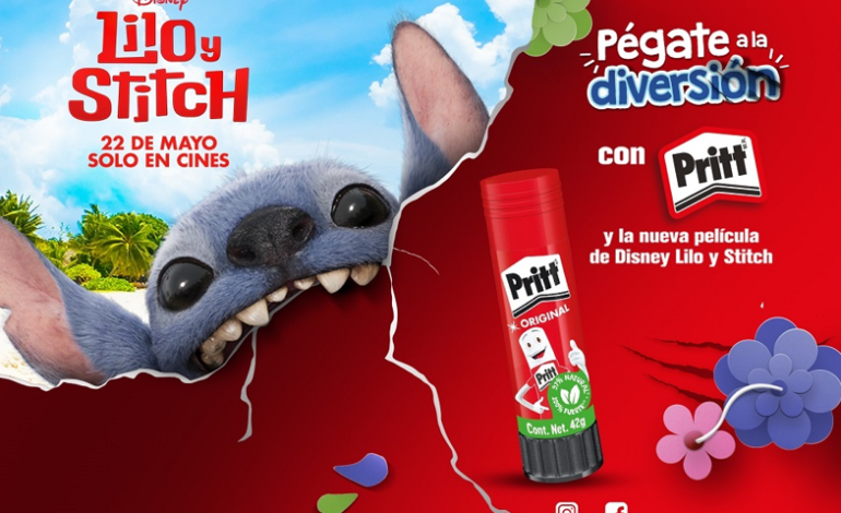 Pritt celebra la creatividad infantil junto a Disney en la premier de “Lilo y Stitch”