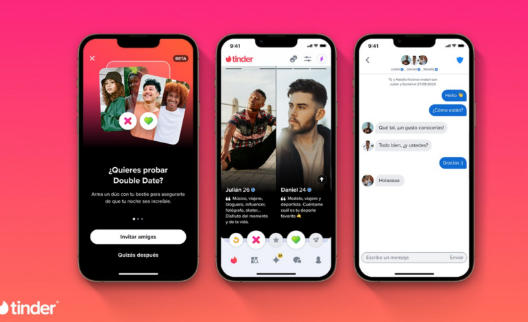 Tinder lanza ‘Double Date’: la nueva forma de tener citas… en equipo