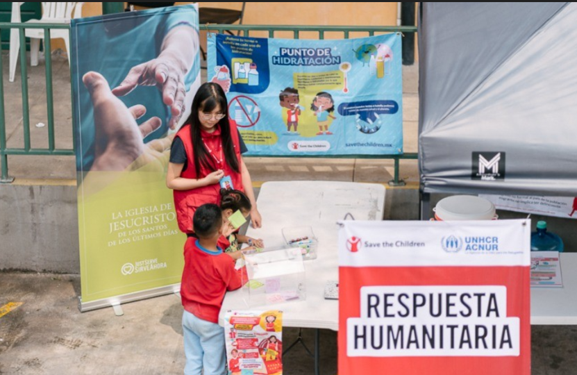 La Iglesia de Jesucristo fortalece la atención a niñas y niños migrantes en la CDMX junto a Save the Children