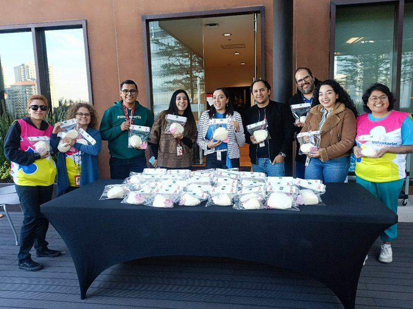 Voluntarios México impulsa conciencia contra el cáncer de mama a través del voluntariado corporativo