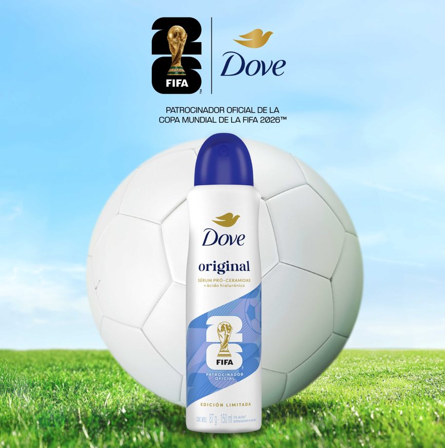 Dove presenta su colección especial FIFA World Cup 2026