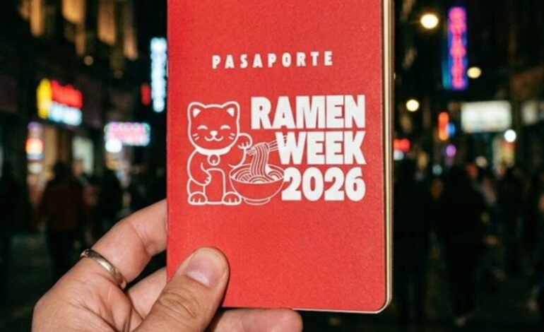 Un tazón, diez destinos: llega Ramen Week 2026 a la Ciudad de México
