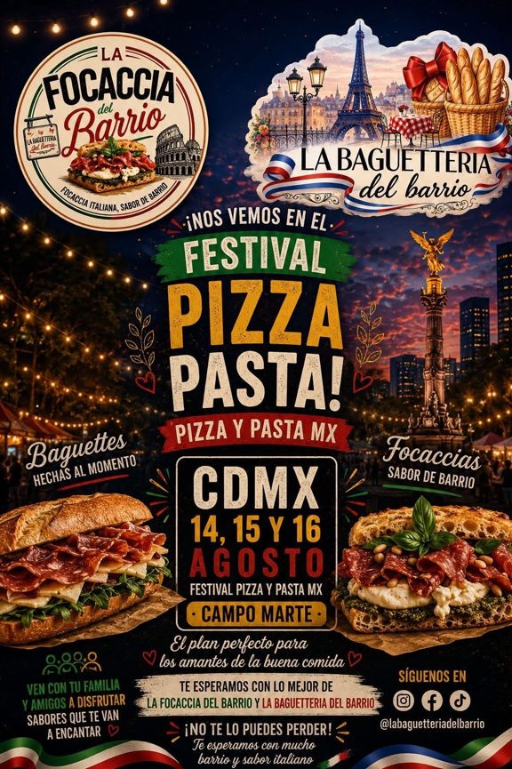 Pizza Pasta Fest: sabor que se vive