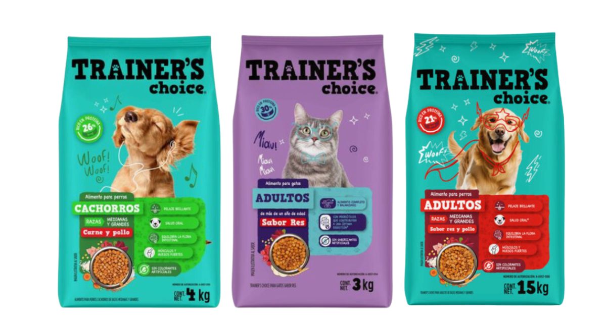 Soriana apuesta por el mercado de mascotas y relanza su marca propia Trainer’s Choice