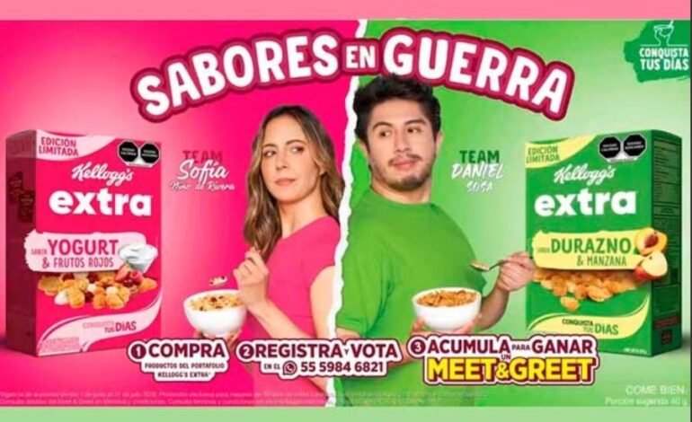 ¡Que empiece la batalla del sabor con Kellogg´s!