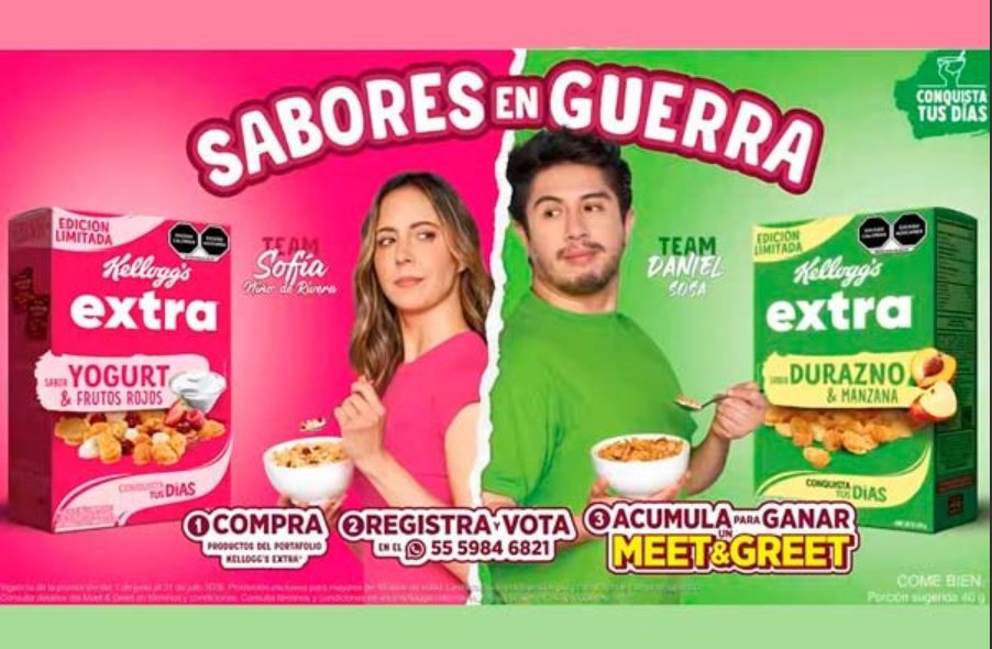 ¡Que empiece la batalla del sabor con Kellogg´s!