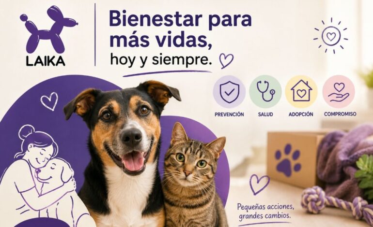 El bienestar de las mascotas empieza con el cuidado responsable