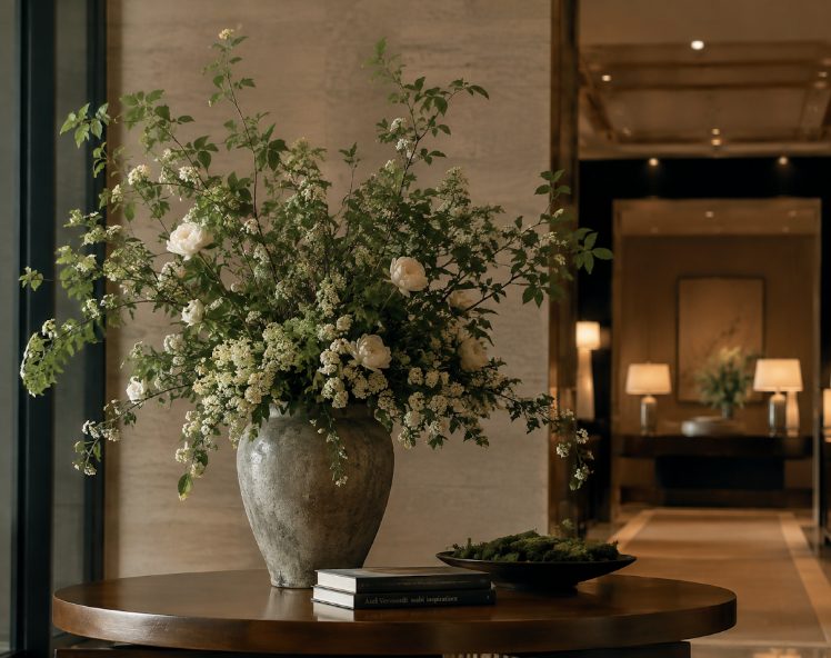 Flores que transforman: el diseño floral como recurso de interiorismo