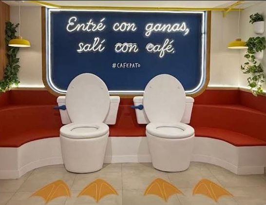 Café Pato: primero el baño, después el café